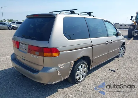 2004 Honda Odyssey Ex from USA, damaged, VIN 5FNRL188X4B128042